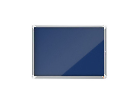 nobo Vitrine d'affichage Premium Plus, feutre, 9x A4, gris