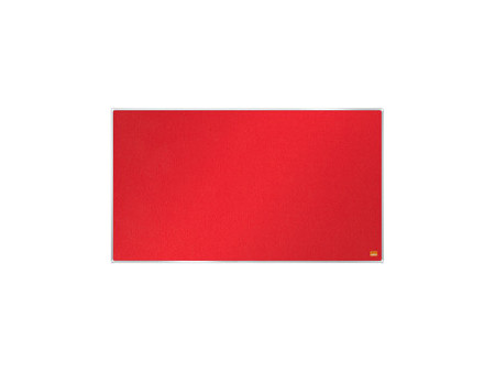 nobo Tableau d'affichage Impression Pro Widescreen, rouge