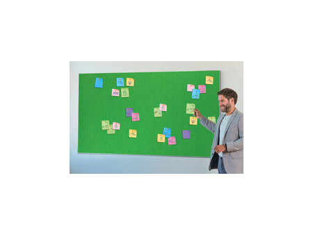 nobo Tableau d'affichage Impression Pro Widescreen, jaune