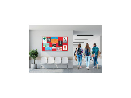 nobo Tableau d'affichage Impression Pro Widescreen, jaune