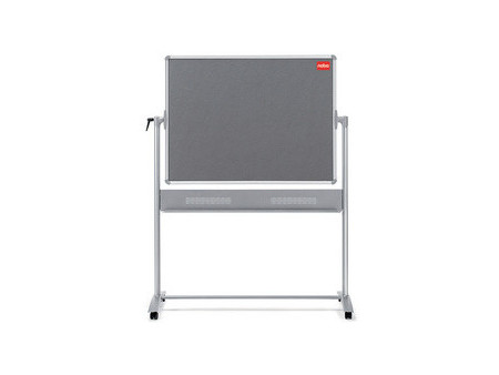nobo Tableau rotatif à pied combi, dimensions: 1200 x 900 mm