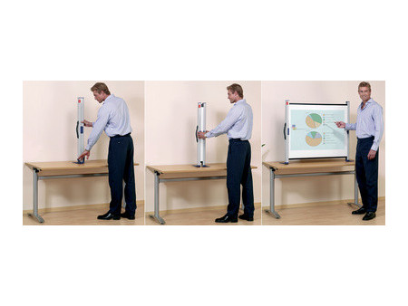 nobo Ecran de projection de table, surface de projection: