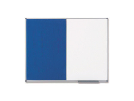 nobo Tableau mixte, fond blanc/feutre, dimensions: (L)900 x