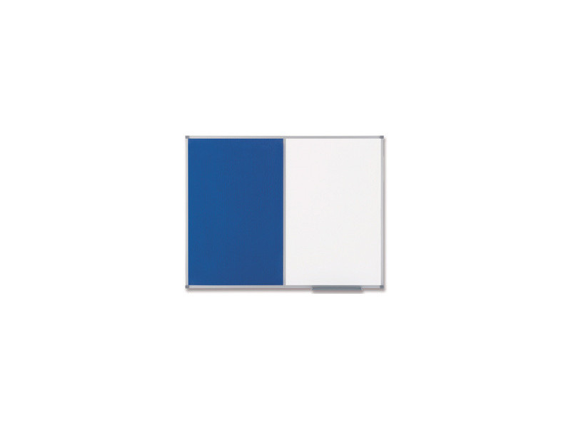 nobo Tableau mixte, fond blanc/feutre, dimensions: (L)900 x