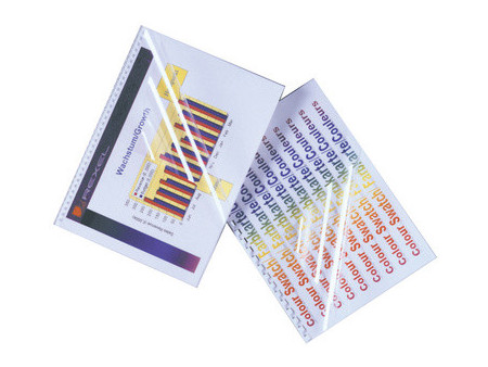 GBC Couverture de reliure HiClear, format A4, PVC, 0,24 mm