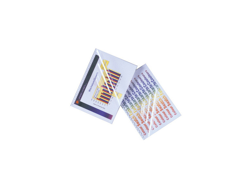 GBC Couverture de reliure HiClear, format A4, PVC, 0,24 mm