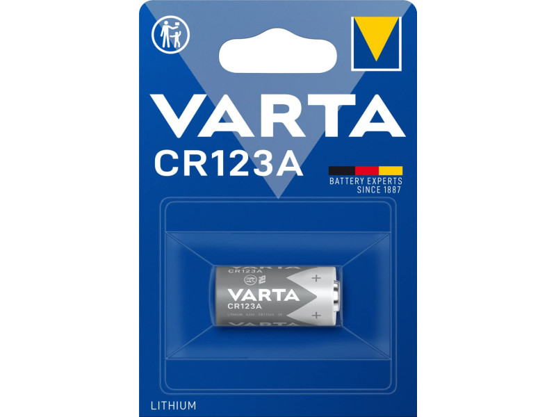 VARTA Pile photo 'LITHIUM', CR123A, 3,0 V