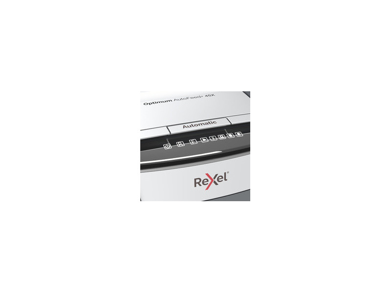 REXEL Destructeur de documents Optimum AutoFeed+ 45X, 4x28mm