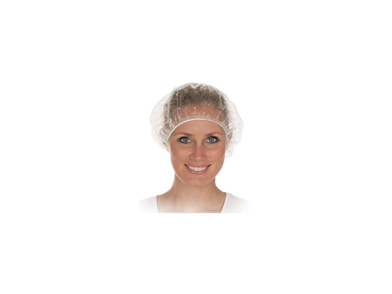 HYGOSTAR Bonnet de douche PE, taille: 530mm, transparent