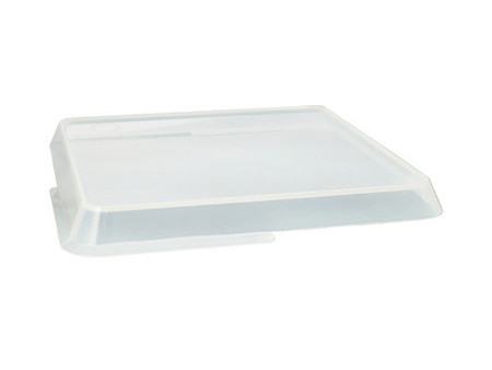 PAPSTAR Barquette Circulware, carré, 1 compartiment, noir