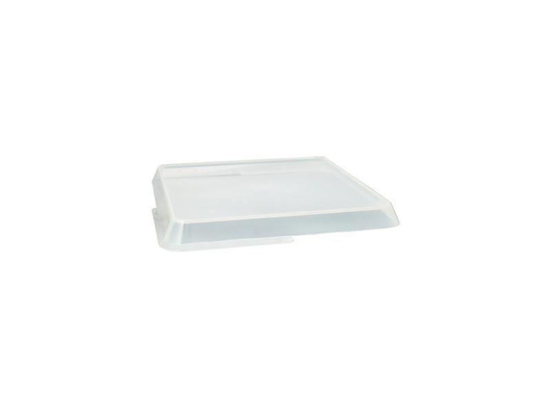 PAPSTAR Barquette Circulware, carré, 1 compartiment, noir