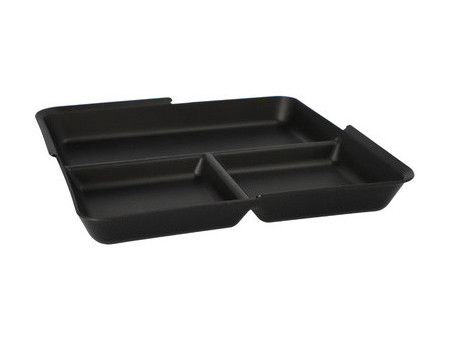 PAPSTAR Couvercle pour barquette Circulware, carré