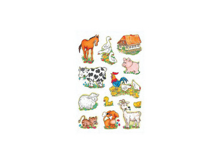 HERMA Sticker MAGIC Famille de rongeurs, papier