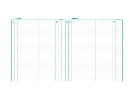 EXACOMPTA Registre 'Enregistrement du courrier', 200 pages