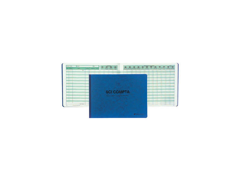 EXACOMPTA Piqûre 'SCI COMPTA', 240 x 320 mm, 80 pages