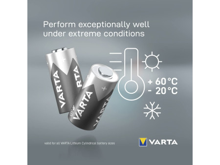 VARTA Pile photo 'LITHIUM', CR123A, 3,0 V