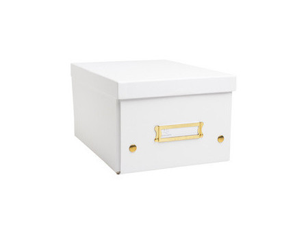EXACOMPTA Boîte de rangement Neo Deco, A5+, blanc