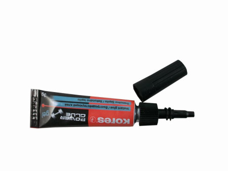 Kores colle instantanée 'PowerGlue' gel, 3 g, tube