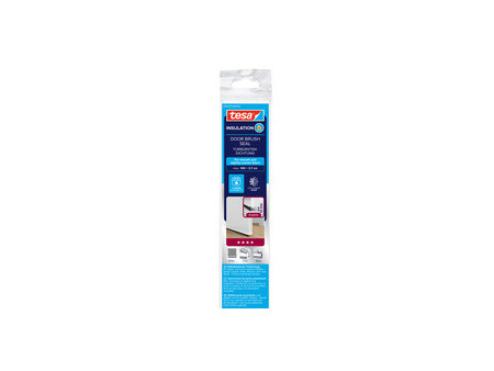 tesa INSULATION Bas de porte, 37 mm x 1 m, transparent