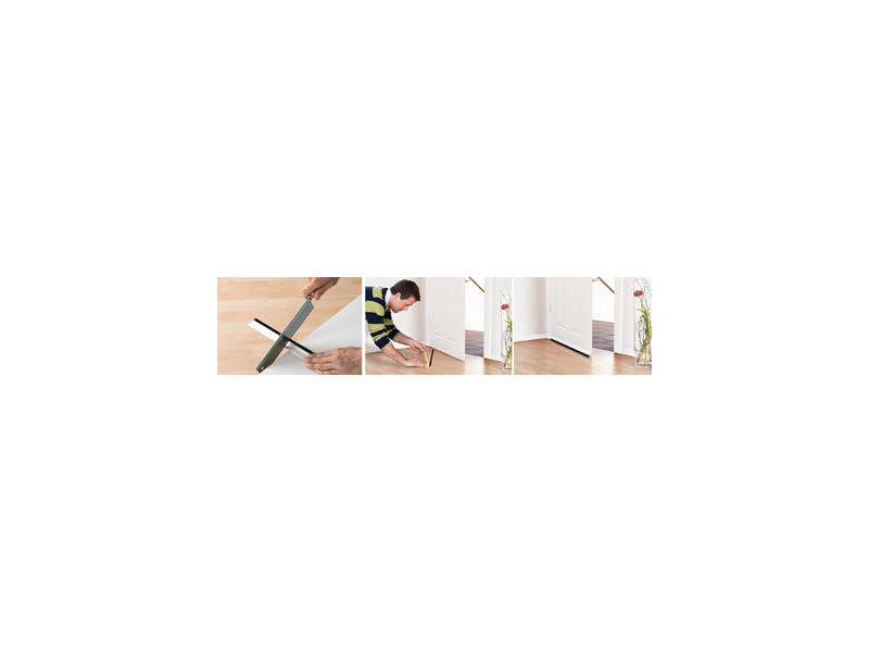 tesa INSULATION Bas de porte, 43 mm x 1 m, blanc