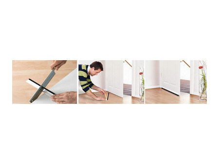 tesa INSULATION Bas de porte, 43 mm x 1 m, transparent