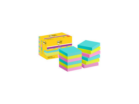Post-it Bloc-note super sticky notes, 47,6 x 47,6 mm