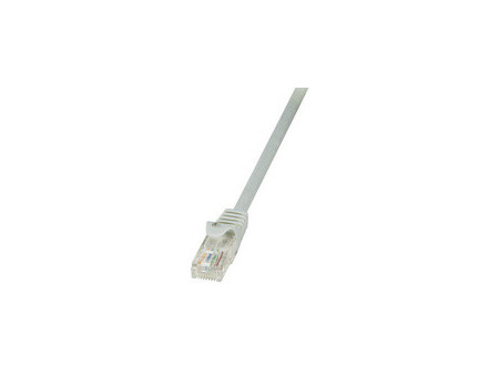 LogiLink Câble patch, Cat. 5e, U/UTP, 1,0 m, bleu, gaine en