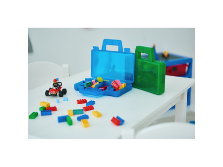 LEGO Mallette de tri SORTING CASE TO GO, bleu translucide
