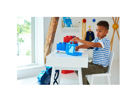 LEGO Mallette de tri SORTING CASE TO GO, bleu translucide