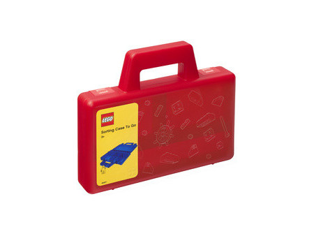 LEGO Mallette de tri SORTING CASE TO GO, bleu translucide