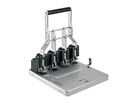 Rexel Perforateur à 4 trous HD4150, noir / argent