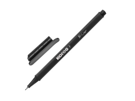 Kores Feutre fineliner 'K-Liner', tracé: 0,4 mm, étui de 4