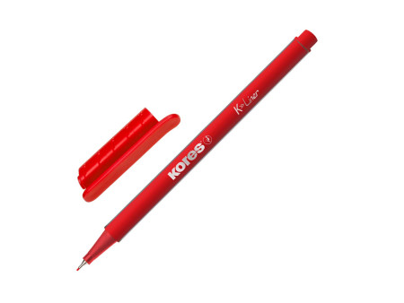 Kores Feutre fineliner 'K-Liner', tracé: 0,4 mm, étui de 4
