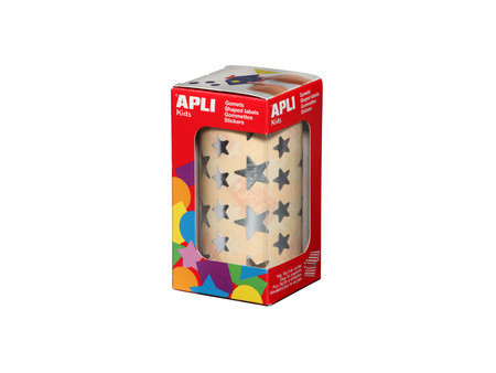 APLI kids Gommettes 'Etoile', en rouleau, or