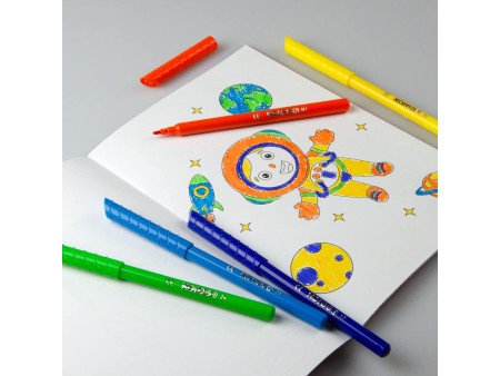 Kores Feutre de coloriage 'Korello', fin, étui carton de 12