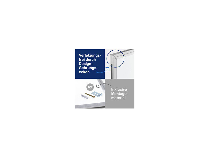 magnetoplan tableau blanc SP, (L)1.200 x (H)900 mm