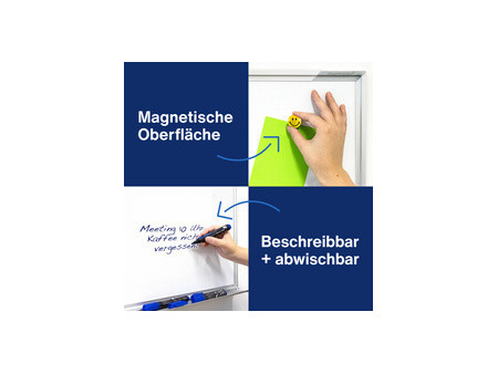 magnetoplan tableau blanc SP, (L)1.200 x (H)900 mm