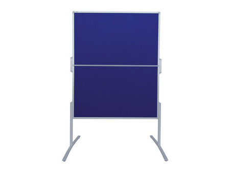 FRANKEN Tableau de présentation PRO, pliable, feutre gris