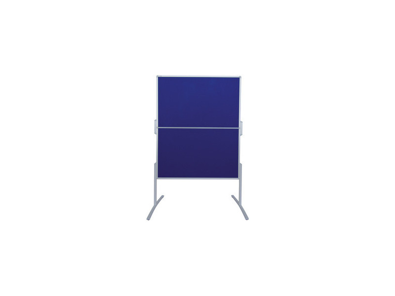FRANKEN Tableau de présentation PRO, pliable, feutre gris