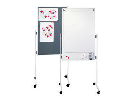 FRANKEN Chevalet de conférence combi, 760x1210 mm