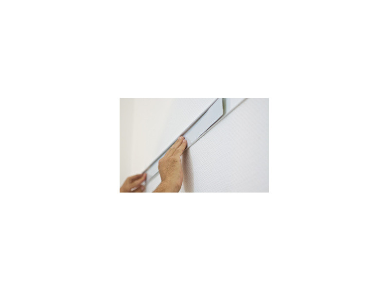 FRANKEN Set de rails muraux PRO, 3.000 x 60 mm, argent