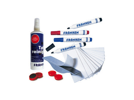 FRANKEN Kit d'accessoire pour tableau mural blanc X-tra!Line