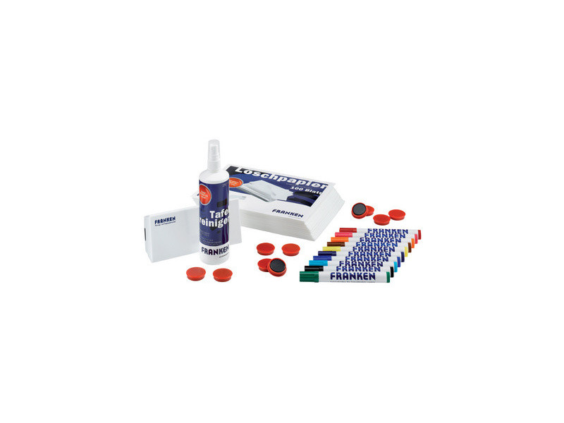 FRANKEN Kit de démarrage pour tableau blanc, magnétique