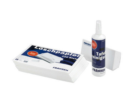 FRANKEN Kit de nettoyage pour tableau blanc