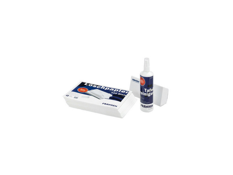 FRANKEN Kit de nettoyage pour tableau blanc