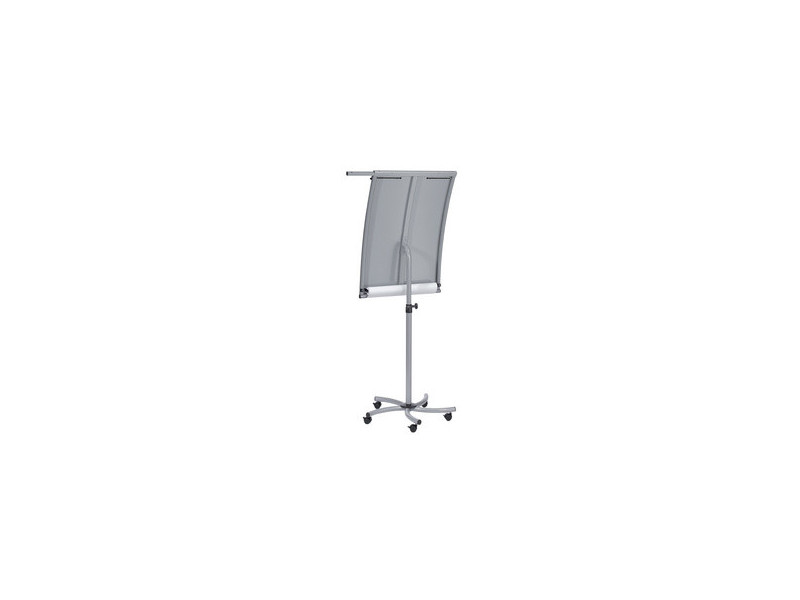 FRANKEN Chevalet de conférence PRO Mobil Paper Roll, argent
