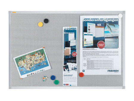 FRANKEN Tableau d'affichage magnétique X-tra!Line, gris