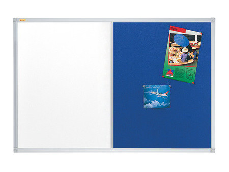 FRANKEN Tableau duo X-tra! Line, (L)900 x (H)600 mm, bleu