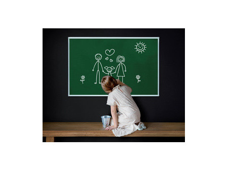 FRANKEN Tableau à craie X-tra! Line, 1.800 x 900 mm, vert
