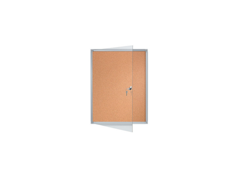 FRANKEN Vitrine d'affichage X-tra!Line, 12x A4, dos en liège